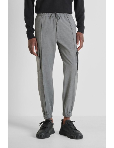 Pantalon Antony Morato gris cargo