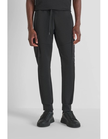 Pantalon Antony Morato negro cargo slim