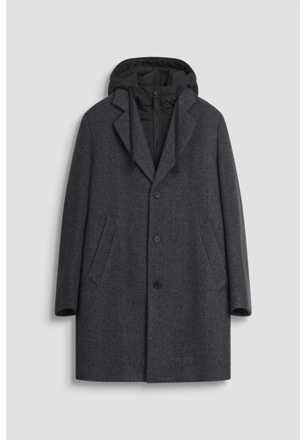 Abrigo Antony Morato gris con chaleco Abrigo Antony Morato gris con chaleco