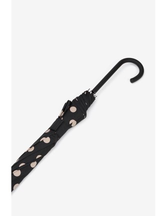 Paraguas Tiffosi Coconut negro topos