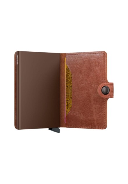 Secrid Miniwallet Vintage Cognac Brown Secrid Miniwallet Vintage Cognac Brown