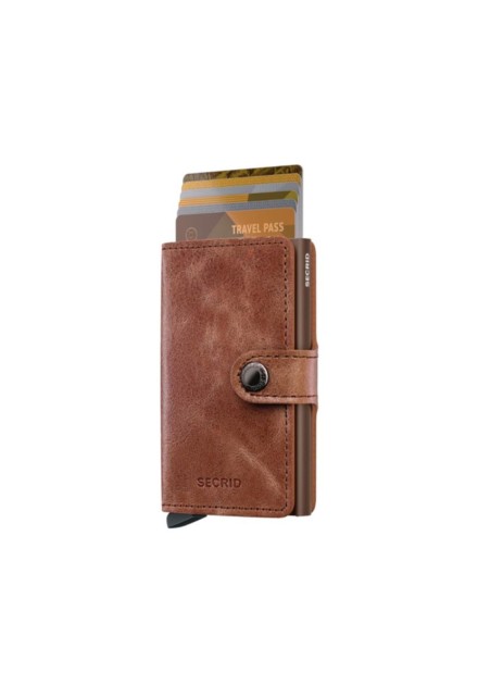 Secrid Miniwallet Vintage Cognac Secrid Miniwallet Vintage Cognac
