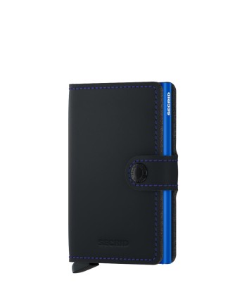 Secrid Miniwallet Matte Black Blue