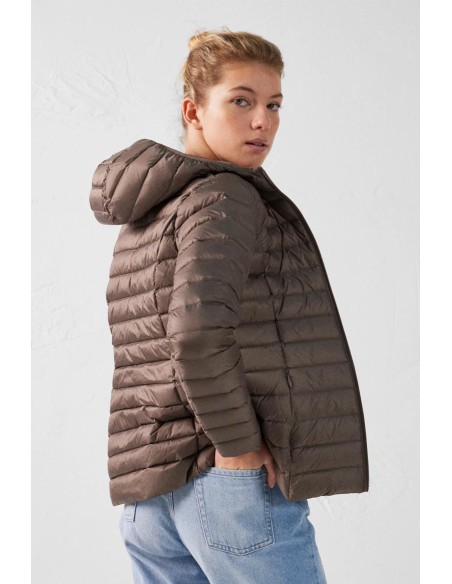 Chaqueta plumas Jott Cloe Taupe