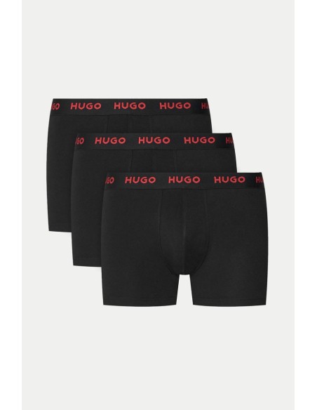 Boxer Hugo triple pack negro