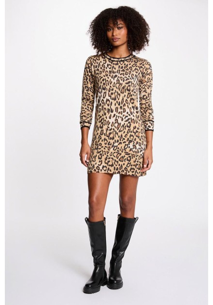 Vestido Morgan Rmcall corto recto print Vestido Morgan Rmcall corto recto print