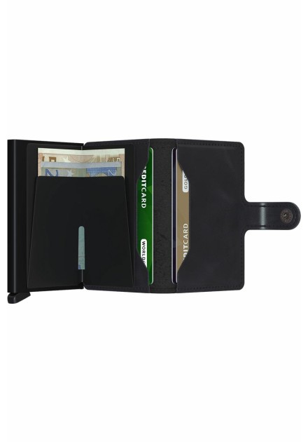 Secrid Miniwallet Vintage Black Secrid Miniwallet Vintage Black
