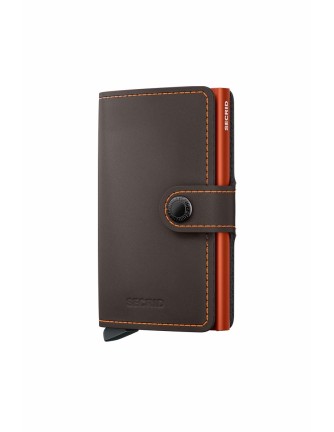 Secrid Miniwallet Matte Truffle Orange