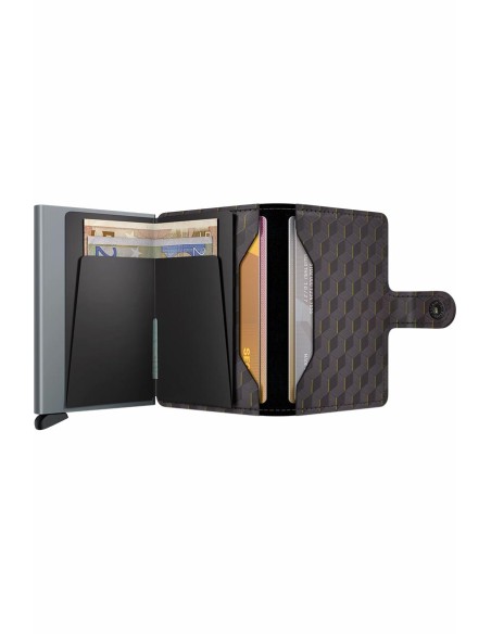 Secrid Miniwallet Optical Grey Yellow