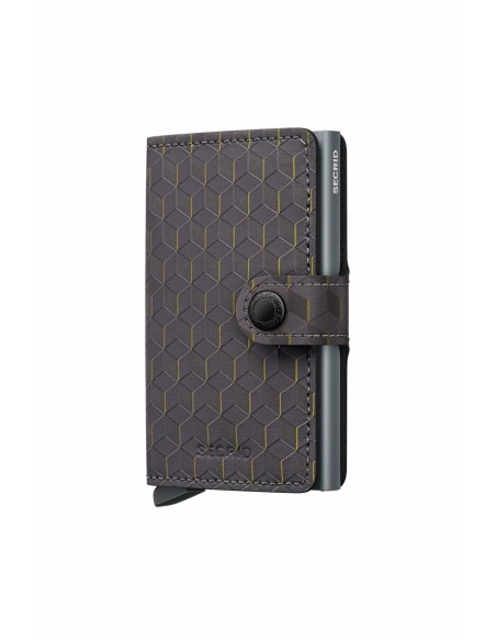 Secrid Miniwallet Optical Grey Yellow