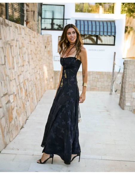 Vestido Cuervo Camaleónica