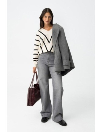 Vaqueros Tiffosi Olivia gris