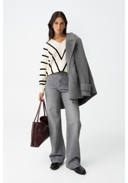 Vaqueros Tiffosi Olivia gris Vaqueros Tiffosi Olivia gris