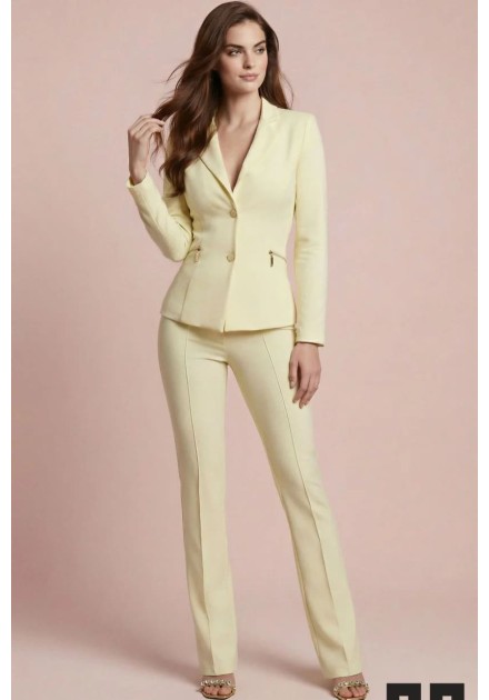 Pantalon Carher Vitoria amarillo Pantalon Carher Vitoria amarillo
