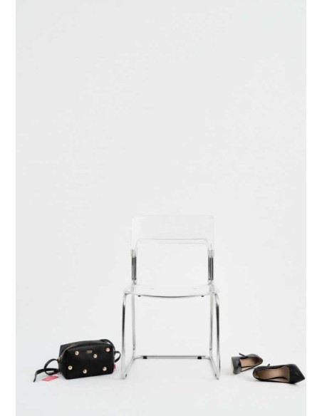Bolso Noco bandolera tachas XL negro