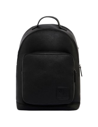 Mochila Armani Exchange negra piel