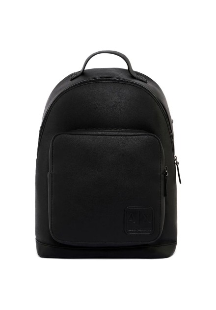 Mochila Armani Exchange negra piel Mochila Armani Exchange negra piel