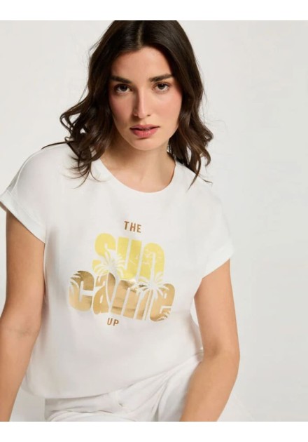 Camiseta Morgan Dsunny blanca