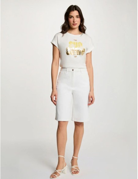 Camiseta Morgan Dsunny blanca