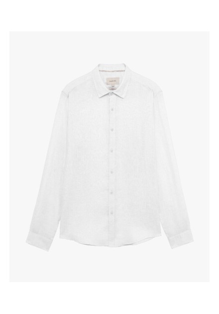 Camisa Gianni Lupo blanca lino Camisa Gianni Lupo blanca lino