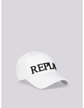 Gorra Replay blanca