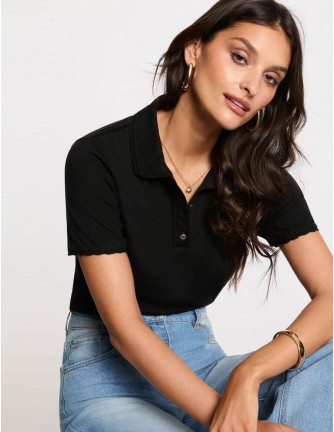 Polo Morgan Dfeston negro