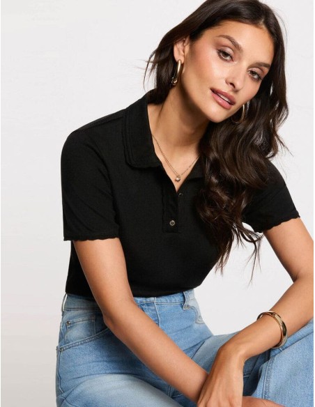 Polo Morgan Dfeston negro