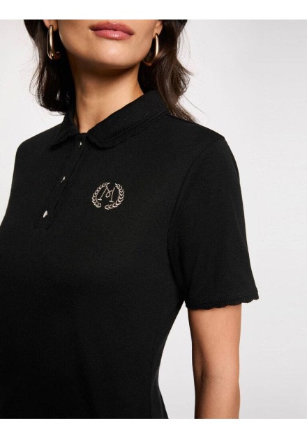 Polo Morgan Dfeston negro Polo Morgan Dfeston negro