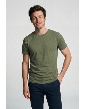 Camiseta Markup militare extra fina