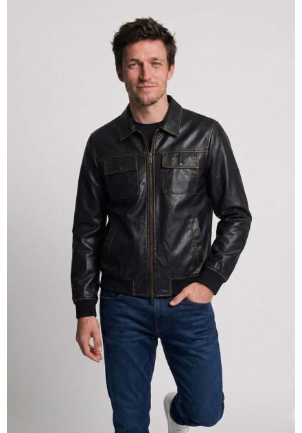 Chaqueta Gianni Lupo negra Chaqueta Gianni Lupo negra