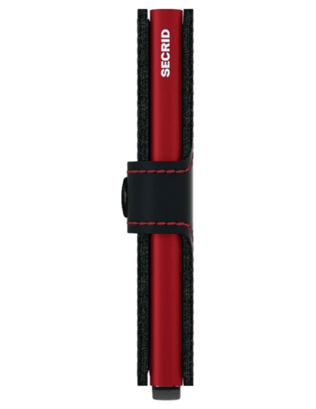 Secrid Miniwallet Matte Black Red