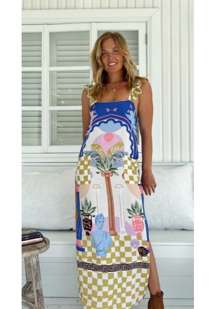 Vestido Jaase Saint mini Romeo print Vestido Jaase Saint mini Romeo print