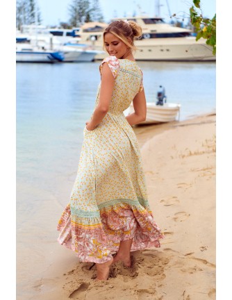 Vestido Jaase Carmen maxi Maisha print 2