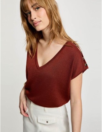 Jersey Morgan Mringo oversive marron coñ