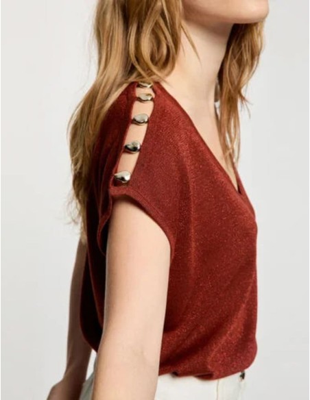 Jersey Morgan Mringo oversive marron coñ
