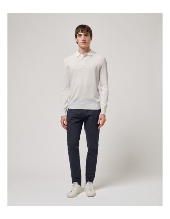 Pantalon Gianni Lupo navy chino popelin
