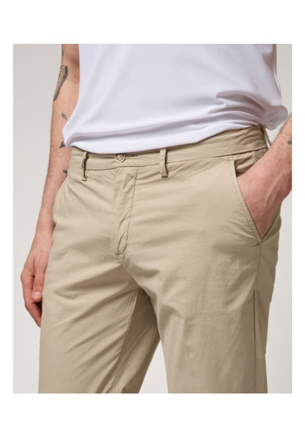 Pantalon Gianni Lupo beige chino popelin Pantalon Gianni Lupo beige chino popelin