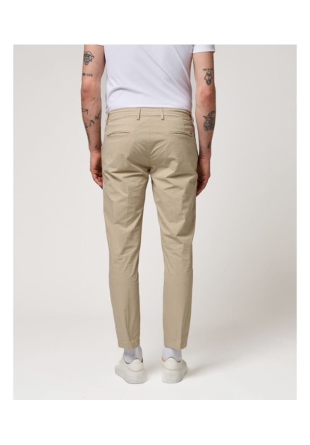 Pantalon Gianni Lupo beige chino popelin Pantalon Gianni Lupo beige chino popelin