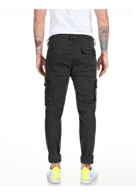 Pantalon Replay Jeans negro Pantalon Replay Jeans negro
