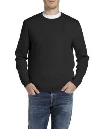 Jersey Replay negro tricot