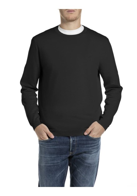 Jersey Replay negro tricot Jersey Replay negro tricot