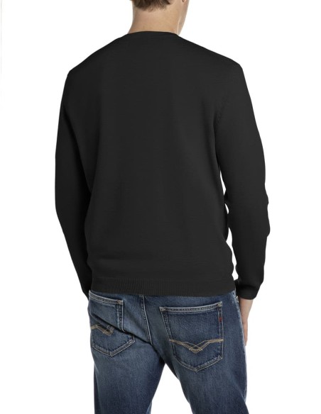 Jersey Replay negro tricot