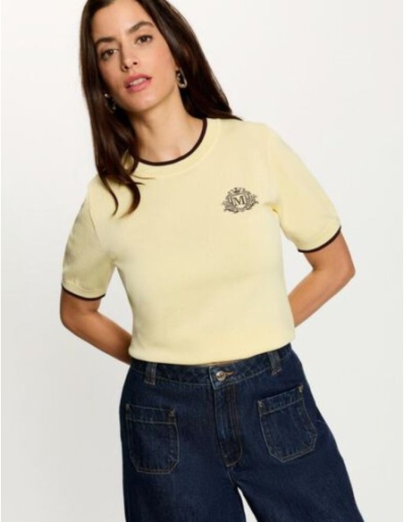 Jersey Morgan Mclub amarillo manga corta