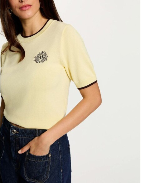 Jersey Morgan Mclub amarillo manga corta