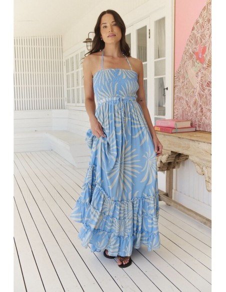 Vestido Jaase Opi floating palms