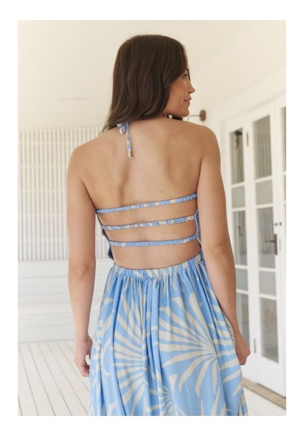 Vestido Jaase Opi floating palms