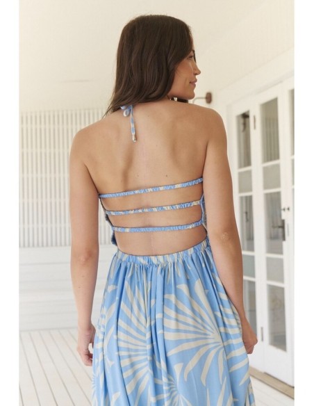Vestido Jaase Opi floating palms