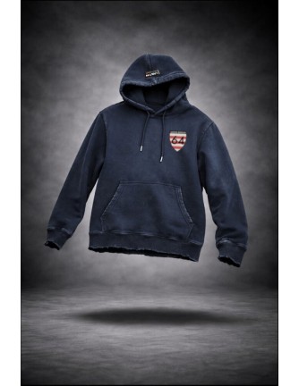 Sudadera Lasal Equip azul, vista frontal completa 2