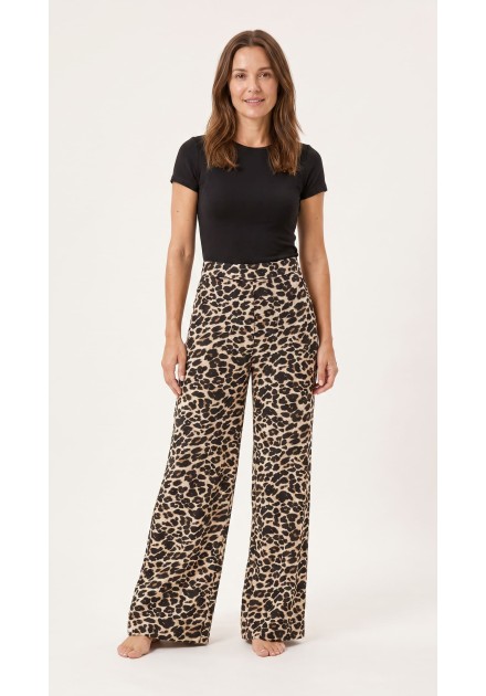 Pantalón Morgan Pfelin print, vista frontal Pantalón Morgan Pfelin print, vista frontal