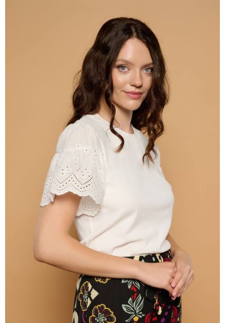 Camiseta Minueto Tangerine blanca Camiseta Minueto Tangerine blanca